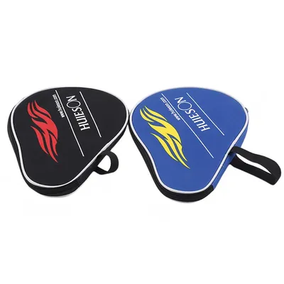 Profession elle Tischtennis schläger Fledermaus Tasche Oxford Tischtennis Fall mit Bällen Tasche Sport zubehör Image