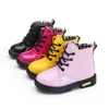Neue Kinder Schuhe Stiefel für Kinder Größe 21-37 Stiefel für Mädchen PU Leder Wasserdichte Winter Kinder Schneeschuhe mädchen Stiefel