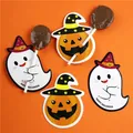 50PCS natale Halloween Candy Package Card Ghost Pumpkin Holder biscotti decorazione regalo per