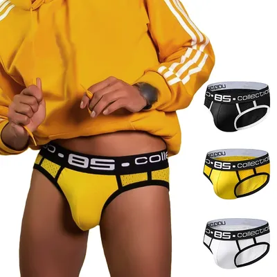 Marke Männer Unterwäsche Mesh Quick-Dry Sexy Männer Slip Atmungsaktive Herren Slip Cueca Männlichen Image