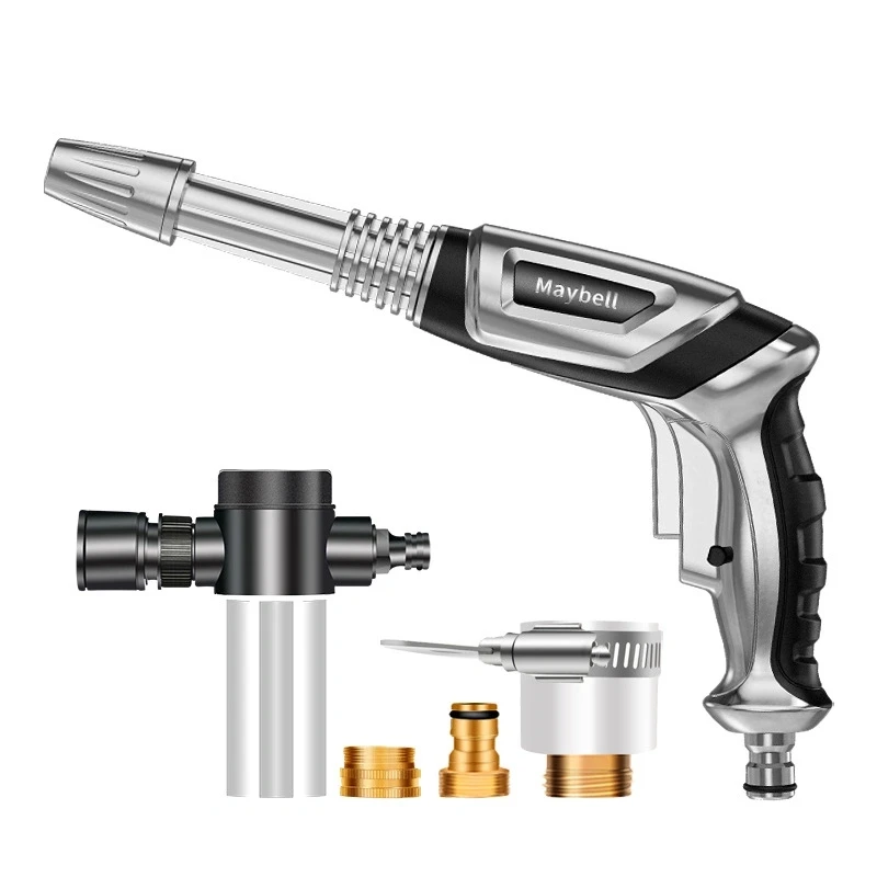 1pc Auto Reinigung Hochdruck Wasser Düse, Auto Waschmaschine Garten Spray Kann Schlauch Düse Schaum Sprinkler Wasser Düsen wasser Pistole Image