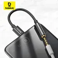 Baseus Tipo C a 3.5 Jack Auricolare USB-C Tipo C a 3.5mm Cuffia Adattatore AUX Cavo Audio per Huawei