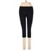 Nike Leggings Skinny Leg Cropped: Black Polka Dots Bottoms - Women's Size Medium