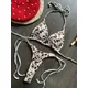 Ruotong sept sexy Leopard Tanga Frauen Badeanzug Push-up Bikini Set 2-teilige Bade bekleidung