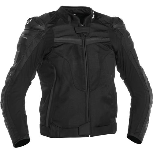 Richa Terminator Motorrad Leder- / Textiljacke, schwarz, Größe M