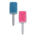 Dry Hair Comb Sponge Paddle Flat Massage Towels Micro Fiber Rapid Drying for 2 Pcs