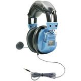 Hamilton Buhl Deluxe Headset With Gooseneck Microphone And Trrs Plug - Stereo - Light Blue - Mini-phone - Wired - 32 Ohm - 20 Hz - 20 Khz - Over-the-head - Binaural - Circumaural - 4 Ft Cable (scgamv)