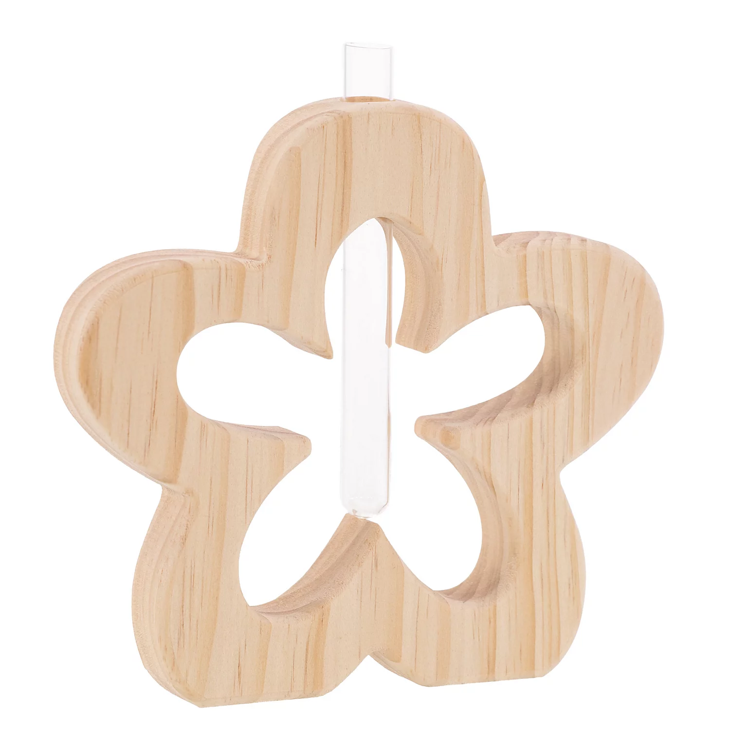 Vase Blume mit Reagenzglas, 18 x 17,3 cm Image