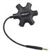 Hamilton Buhl 5-Way Portable Galaxy Jackbox - Audio splitter - mini jack male to mini jack female - 58 ft - black