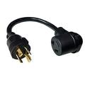 Parkworld 886139 Generator adapter cord NEMA L14-30 Plug male to Dryer 10-30 Receptacle female