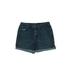 Simply Vera Vera Wang Denim Shorts: Blue Bottoms - Women's Size 16