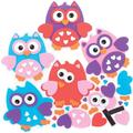 Love Owl Mix & Match Magnet Kits (Pack of 8) Art Craft Kits