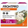 Frontpro 11 mg Kautabletten f.Hunde 2-4 kg 3 St