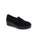 Women's Cetara Casual Flat by Aerosoles in Black Suede (Size 10 1/2 M)