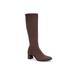 Wide Width Women's Centola Tall Calf Boot by Aerosoles in Java Faux Suede (Size 10 W)