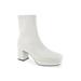 Women's Sussex Bootie by Aerosoles in Eggnog Patent (Size 9 1/2 M)