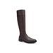 Women's Taba Tall Calf Boot by Aerosoles in Java Pewter Leather (Size 7 1/2 M)