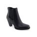 Women's Lido Bootie by Aerosoles in Black Leather (Size 9 M)