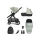 Silver Cross Tide Pram and Pushchair with Accessory Pack, Sage