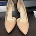 Jessica Simpson Shoes | Jessica Simpson Tan Patent Leather Shoes Size 6.5 M37 | Color: Tan | Size: 6.5