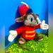 Disney Toys | Disney World Disneyland 80’s Dumbo Timothy The Mouse Circus Ringleader Plush | Color: Brown/Red | Size: 10”