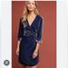 Anthropologie Dresses | Hutch Velvet Shirtdress Nwot | Color: Blue | Size: 4