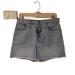 J. Crew Shorts | J.Crew Jeans High Rise Short Button Fly Raw Hem Light Wash Womens 28 | Color: Blue | Size: 28