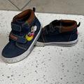 Disney Shoes | Disney Mickey Mouse High Top Shoes | Color: Blue/Brown | Size: 7bb