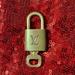 Louis Vuitton Accessories | Louis Vuitton Goldtone Lock And Key Number 320 | Color: Gold | Size: Os