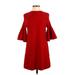 Moth Casual Dress - Sweater Dress: Red Dresses - Women's Size X-Small