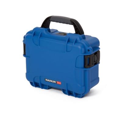 Nanuk 904 Protective Hard Case w/ Cubed Foam 10.2in Waterproof Blue 904S-010BL-0A0