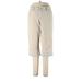 Coldwater Creek Casual Pants - Mid/Reg Rise: Ivory Bottoms - Women's Size 12 Petite
