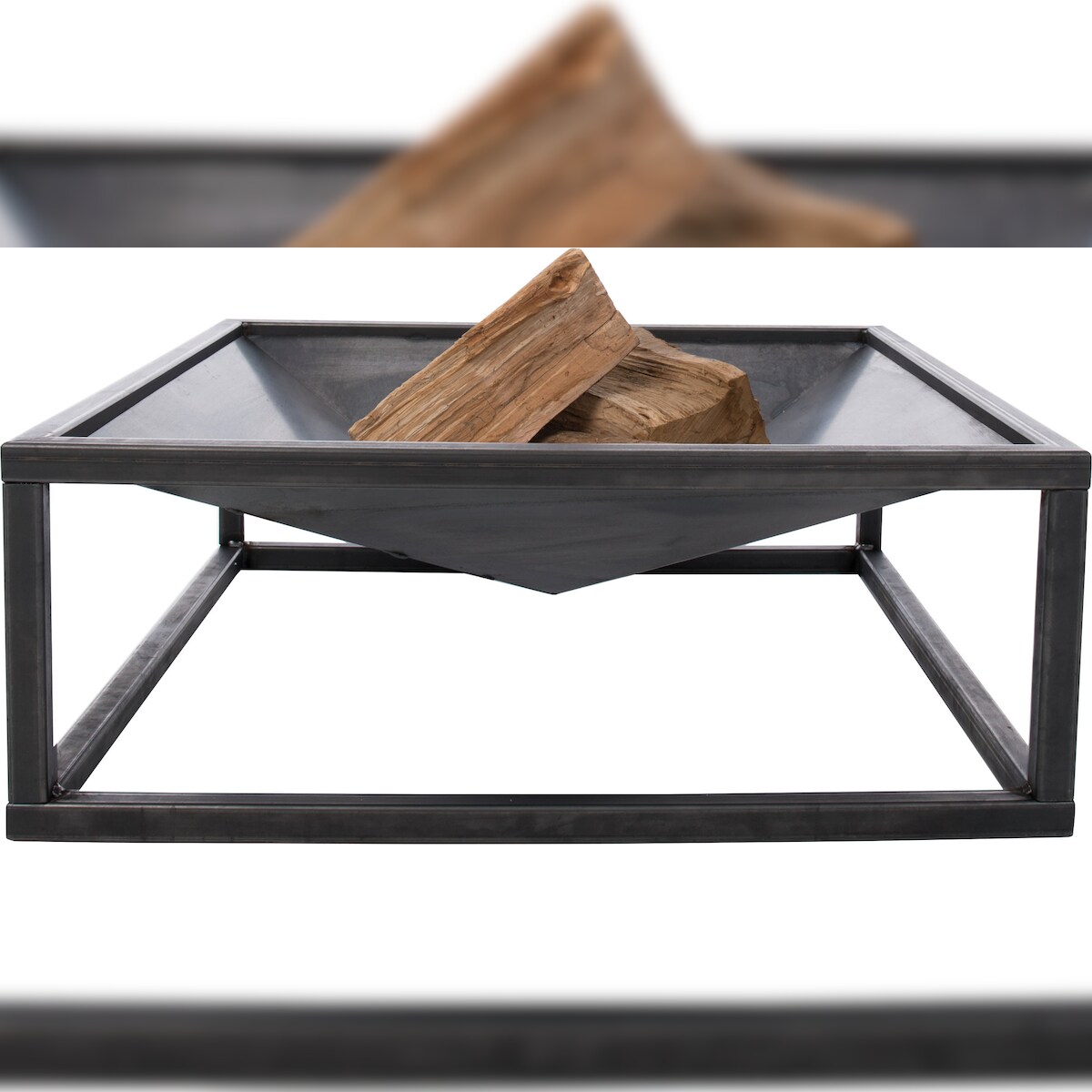 RedFire Feuerschale Tervo Industrial, robuste Stahl-Feuerstelle, 80 cm, made in Europe Image