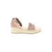 Dolce Vita Wedges: Tan Solid Shoes - Women's Size 7 - Open Toe