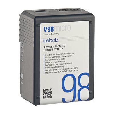 bebob Used V98MICRO 14.4V, 98Wh V-Mount Li-Ion Battery V98MICRO