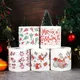 Décorations en rouleau de papier de la série de motifs de Noël papier toilette mignon impressions