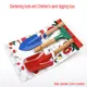 One set three pieces Camping and Gardening Tools Horticultural Shove children's Beach Toy product