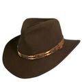 Scala Men's Knoxville Hat Olive Size M