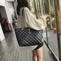 Tote Bags for Women PU Leather Diamond Lattice Handbag personalità borsa a tracolla ascellare di