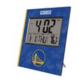 "Keyscaper Golden State Warriors Cross Hatch Personalized Digital Desk Clock"