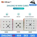 Yj zhilong mini 3x3 m 4x4 m 5x5 m magnetischer magischer würfel kleines puzzlespiel zeug yongjun