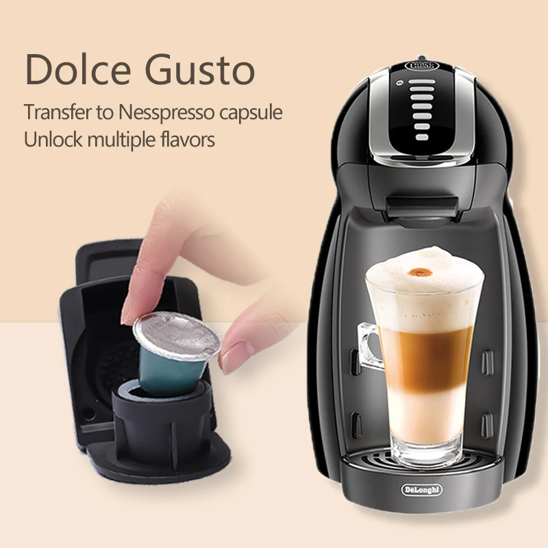 Wiederverwendbarer Kapseladapter für Dolce Gusto Kaffeekapsel, Konvertierung, kompatibel mit Genio S, Piccolo Machine Coffee Accesso Image