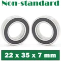 22357 nicht-standard Ball Lager (2 PCS) innen Durchmesser 22 mm Nicht Standard Lager 22*35*7mm