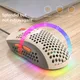 Wired Maus RGB Licht Waben Gaming Maus USB Desktop PC Computer Aouse Laptop Mäuse Gamer