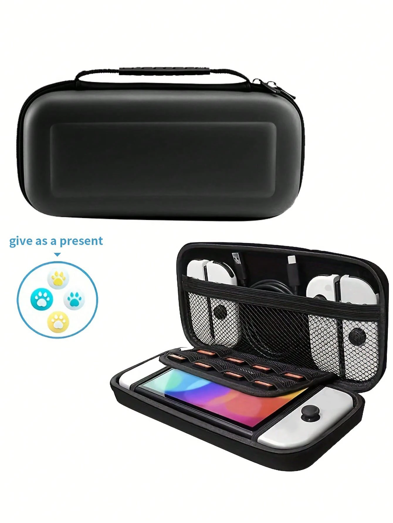 Aufbewahrungstasche, wasserdichte und sturzsichere Tasche, tragbare Tasche für NS-Spielekonsole für Nintendo Switch Image