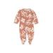 Carter's Long Sleeve Outfit: Brown Print Bottoms - Size 6 Month