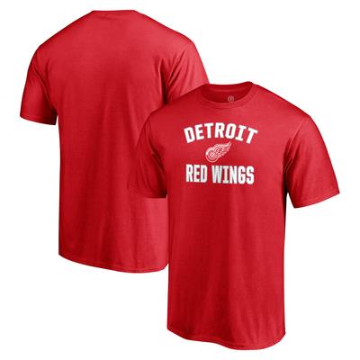 Detroit Red Wings Fanatics Branded Victory Arch Grafik-T-Shirt – Herren Image