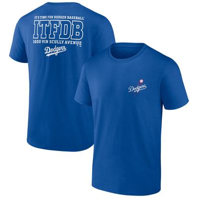 Los Angeles Dodgers Baseball-Heimatstadt-Grafik-T-Shirt – Herren Image
