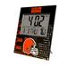 Keyscaper Cleveland Browns Quadtile Digital Desk Clock