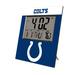 Keyscaper Indianapolis Colts Color Block Digital Desk Clock
